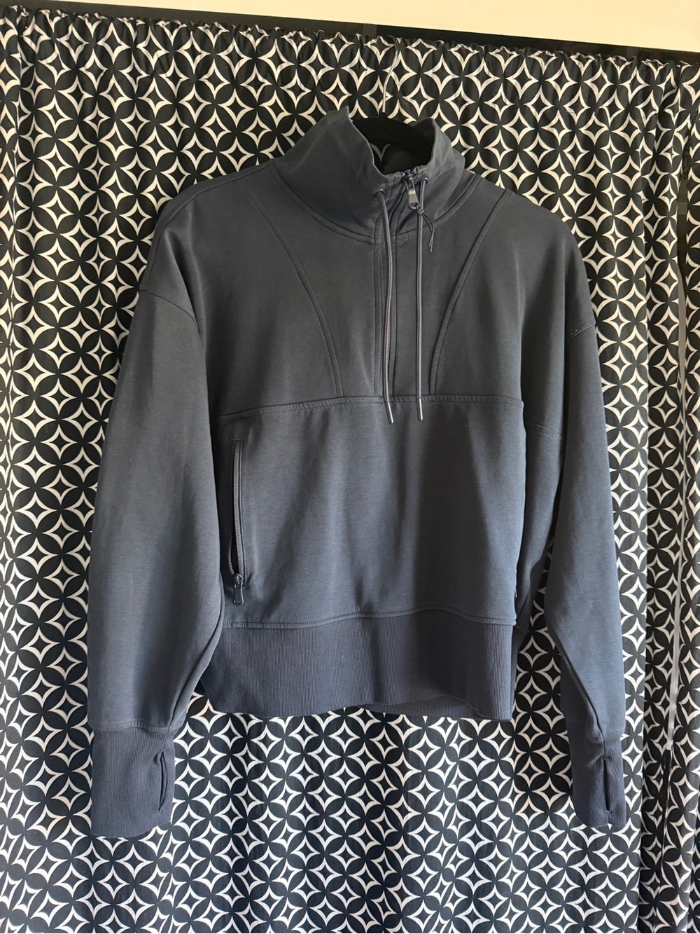 Old Navy women’s Navy Half-Zip Sweater